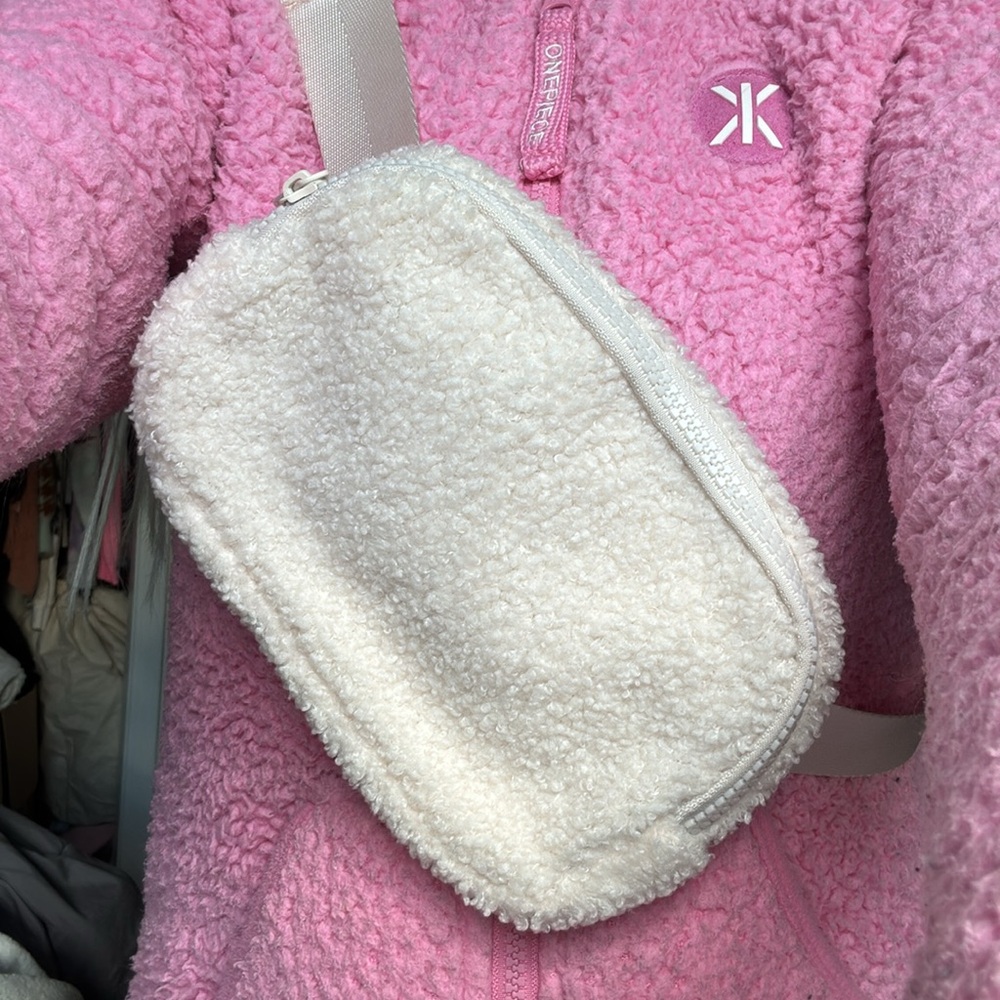 SHEARLING FANNY PACK BUM BAG